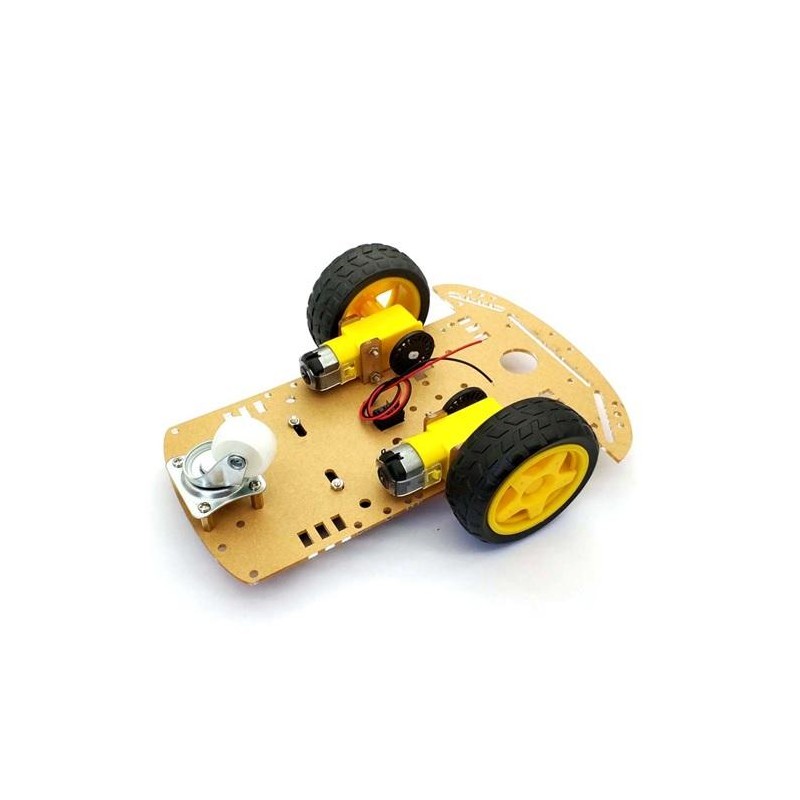 Chasis 2WD de coche inteligente Arduino DIY. Smart Car Robot Kit  de dos ruedas con Codificador de Velocidad