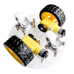 Chasis Robot Tortuga 2WD – Chasis Car  bandeja circular