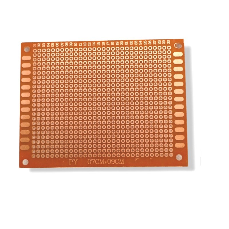 Placa Universal PCB estañada de doble cara 7X9 Marrón