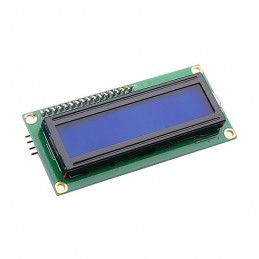 Pantalla azul LCD 1602 con Módulo IIC/I2C para Arduino  de 16x2 caracteres