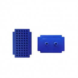 Micro protoboard azul de 55 contactos PCB sin soldadura tablero de pruebas ZY-55