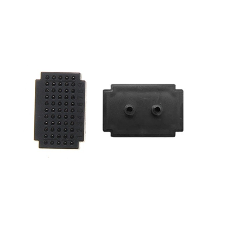 Micro protoboard negra de 55 contactos PCB sin soldadura tablero de pruebas ZY-55