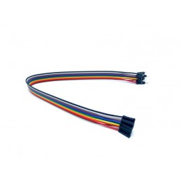 10 cables Dupont Arduino de 40 cm MACHO-HEMBRA
