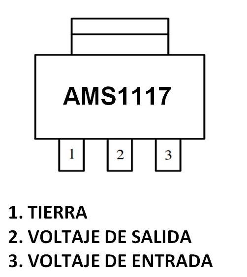 AMS1117REGULADOR DE TENSIÓN