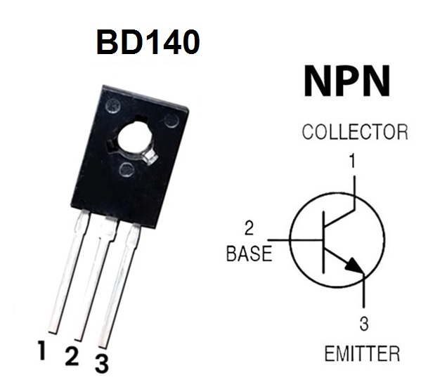 Transistor NPN BD140